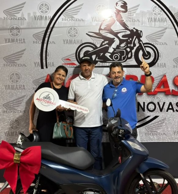 Cliente Bruno na MOTOBRAS