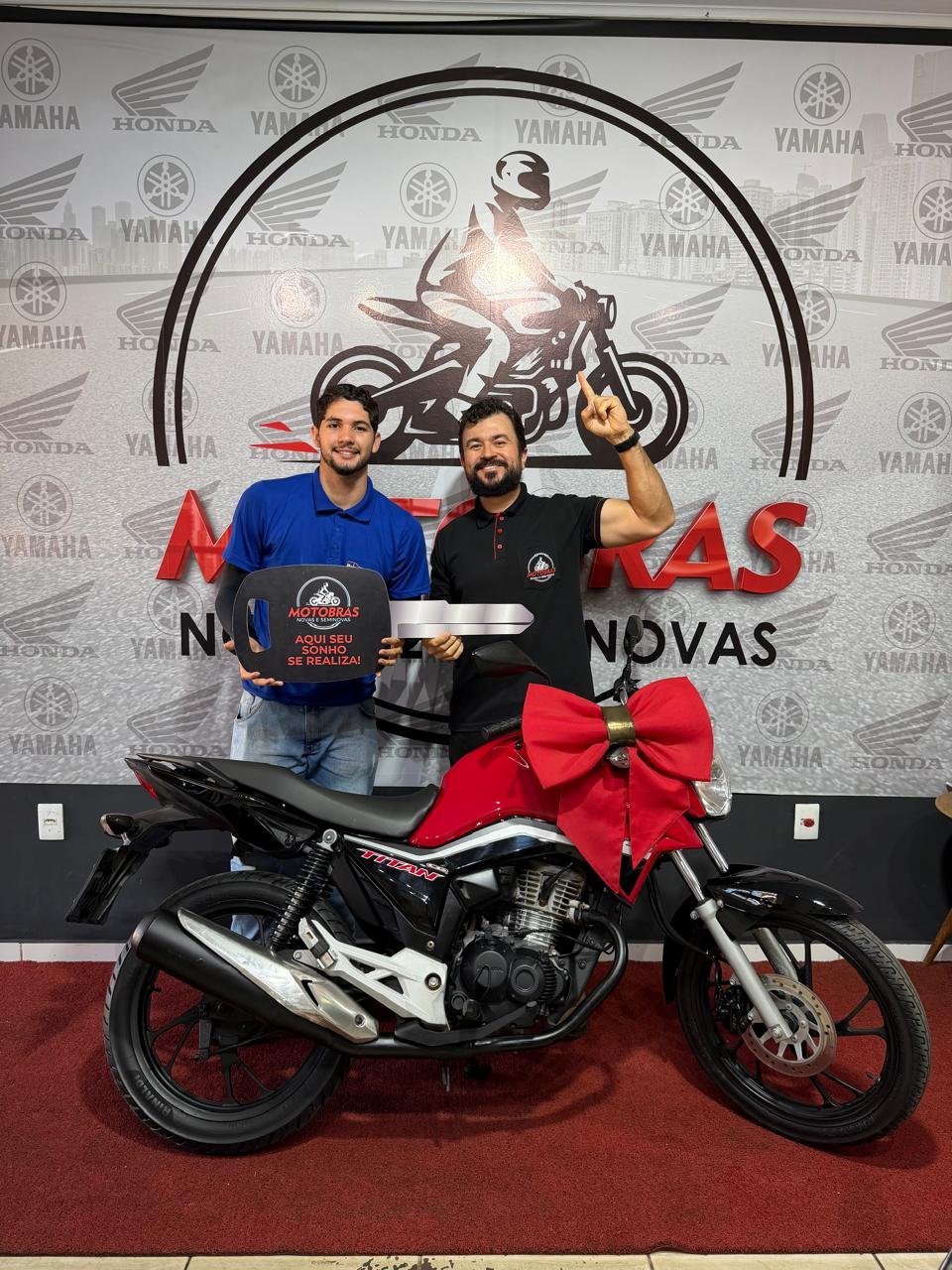 Cliente Caio na MOTOBRAS