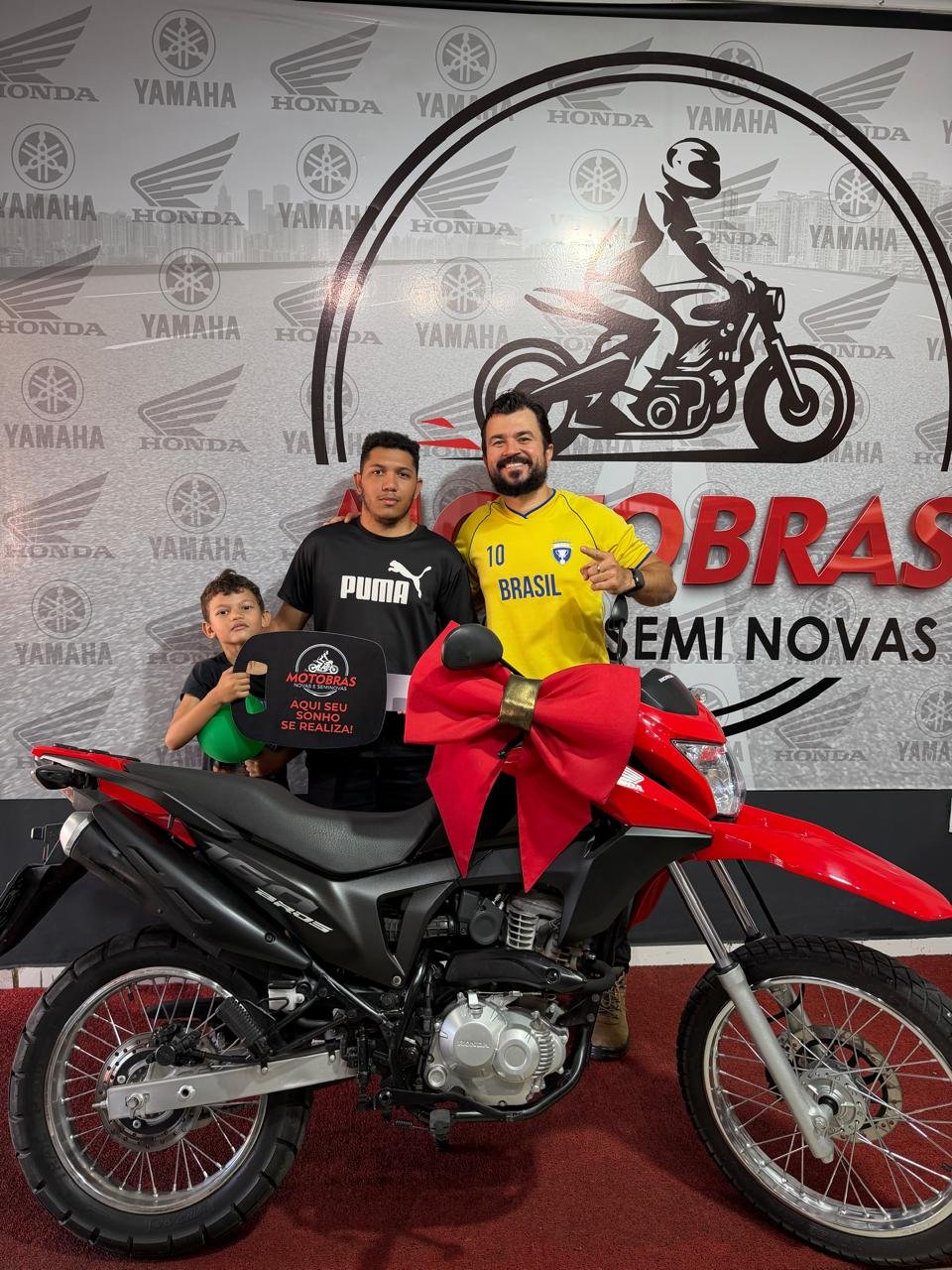 Cliente Nelio na MOTOBRAS